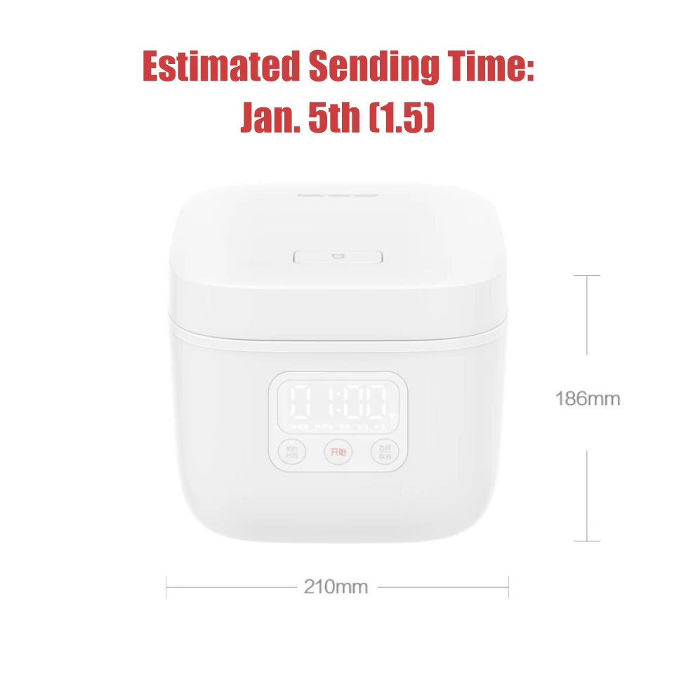 หม้อหุงข้าว xiaomi 1.6 ลิตร