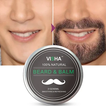 

New 70ml Men's Beard Growth Cream Natural Organic Treatment Fresh Non-greasy Cream Beard Growth Grooming Care Beard Balm