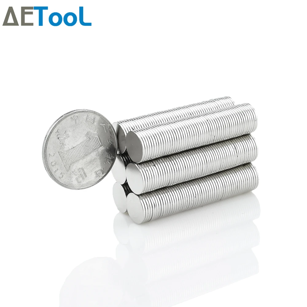 Неодимовый магнит AETool 10 шт. Mini N52 3x1 5x3 8x2 10x1 10x2 12x1 12x2 15x1 мм|Магнитные материалы| |