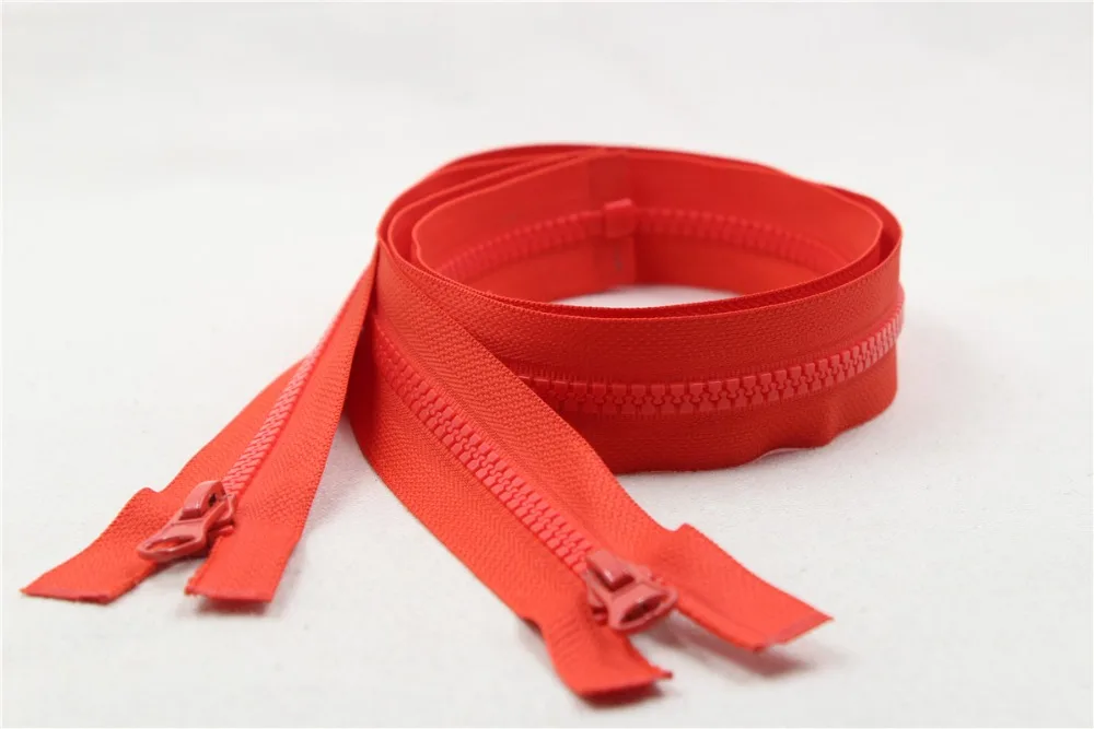 20PCS high quality zipper sewing DIY 5 red zipper, resin zipper 60cm