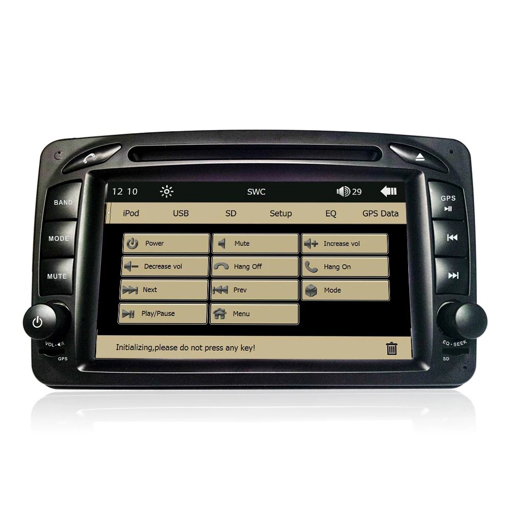 Flash Deal 7" Capacitive Screen Original UI Car DVD GPS Player For Mercedes Benz W203 W208 W209 W210 W463 Vito Viano 2