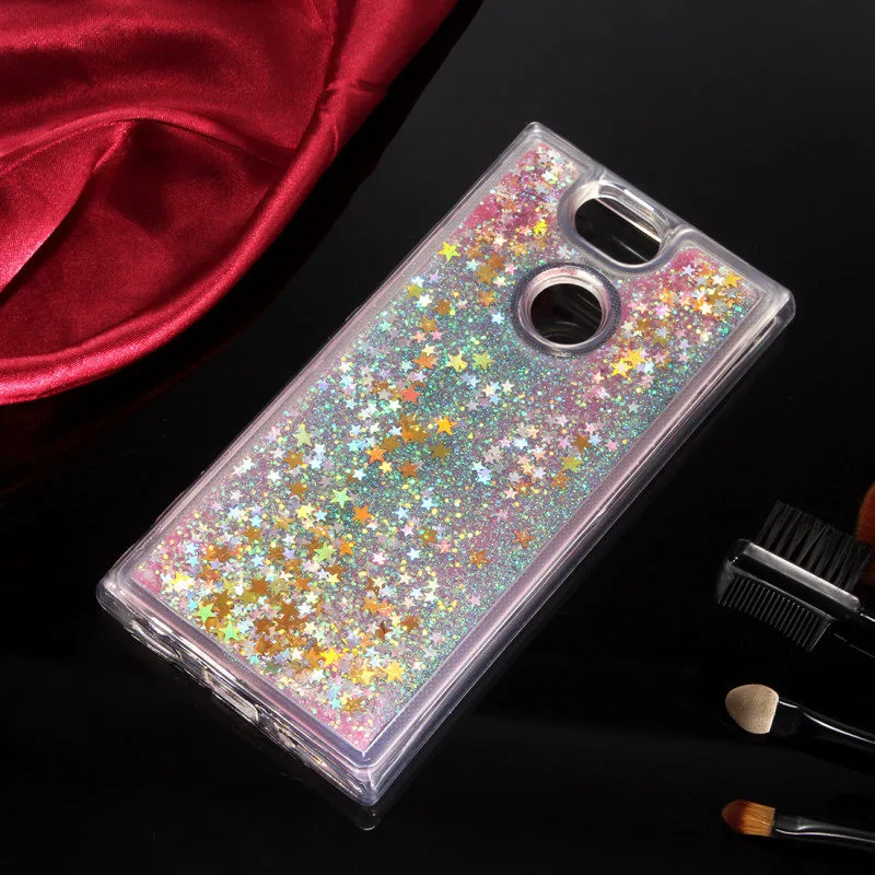 For Coque Sony Xperia XA2 Case Silicone Liquid Glitter Soft TPU Phone Cases For Sony Xperia XA2 Case Cover Silicon Back12