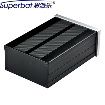 

Superbat 106*55*155mm Aluminum Alloy 4.17*2.17*6.10"Power Amplifier Enclosure HIFI Audio System Electronic Valve Instrument Case