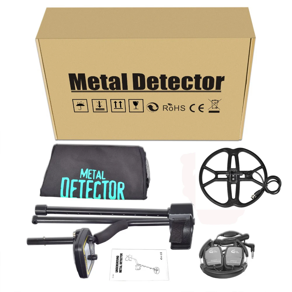 Professional Metal Detector Underground Depth 2 5m Scanner Search Finder Gold Detector TX 850 with 11
