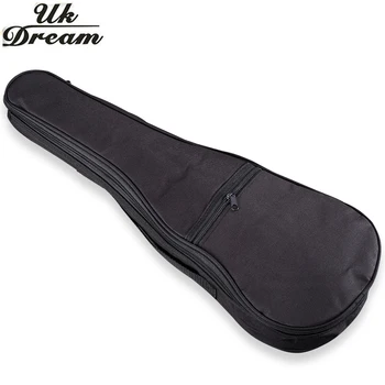 

Electric Acoustic Guitar Bag Case black Ukulele Bag Holder With Double Padded Straps 17 30 Inch Convenient Music