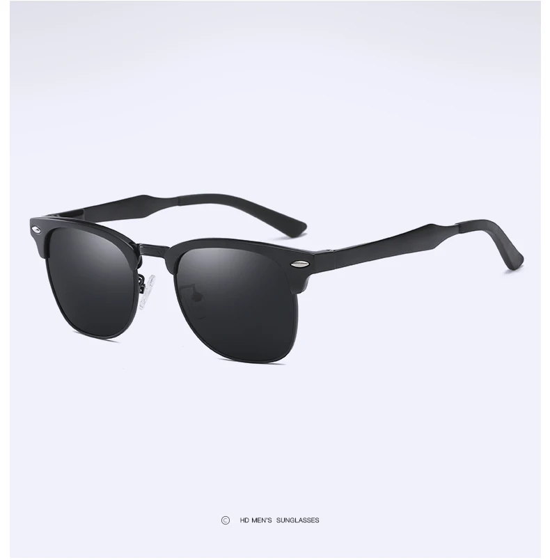 YSO солнцезащитные очки Для Мужчин Поляризованные UV400 алюминиево-магниевым рамки TAC линзы, солнцезащитные очки, очки для вождения, квадратный аксессуар для Для мужчин 8558