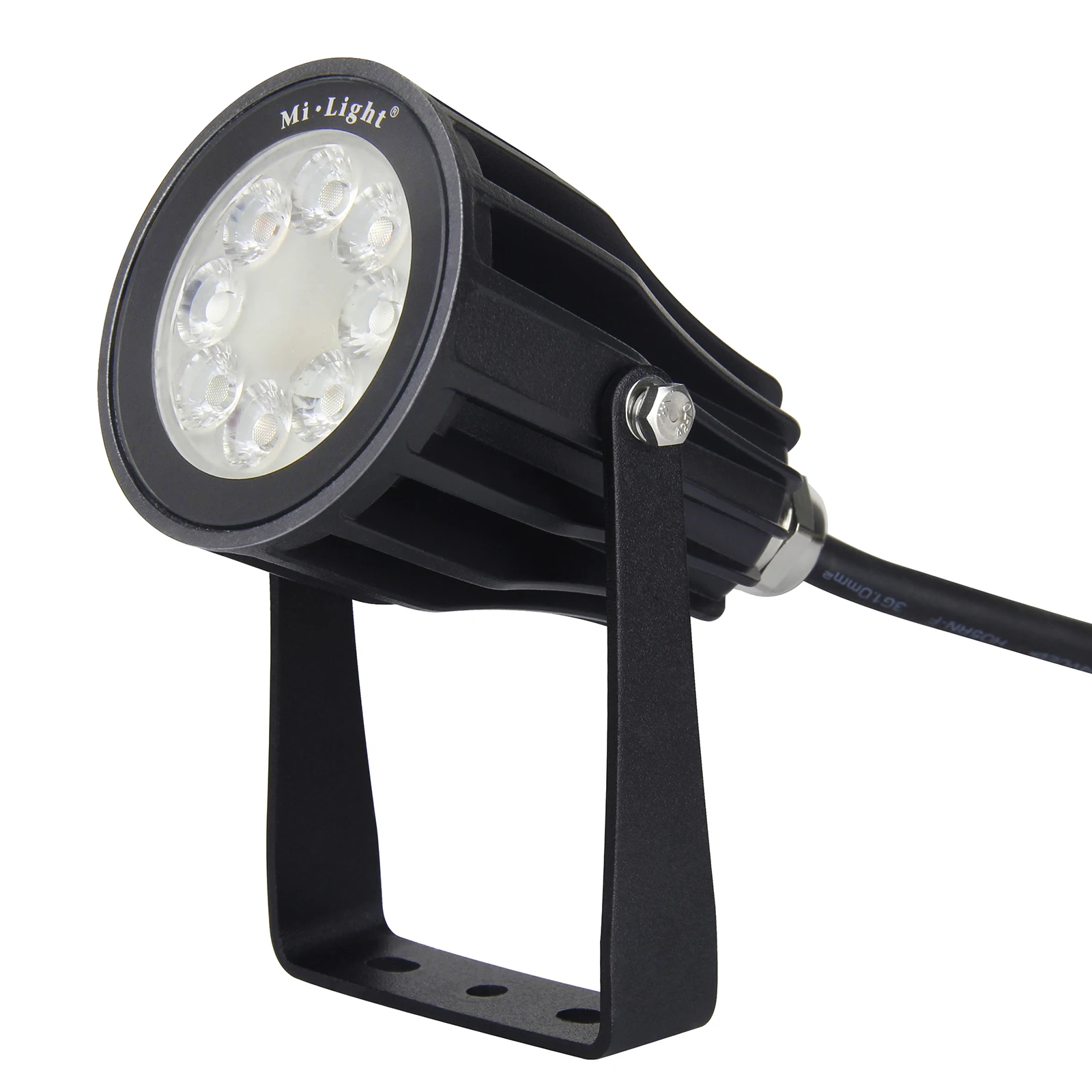 Умная Светодиодная лампа Milight FUTC04 для сада 6 Вт RGB + CCT 100 220 В переменного