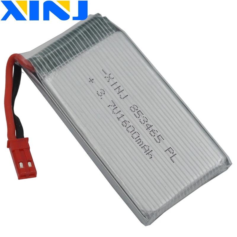XINJ 2 шт + зарядное устройство 3 7 V 1600 mAh 25C 853465 полимерный Li po аккумулятор для YX693 1 YX709
