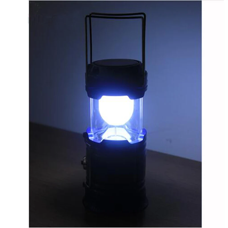 Powerful Led Camping Lamp Torch Portable Lantern Solar Charger USB