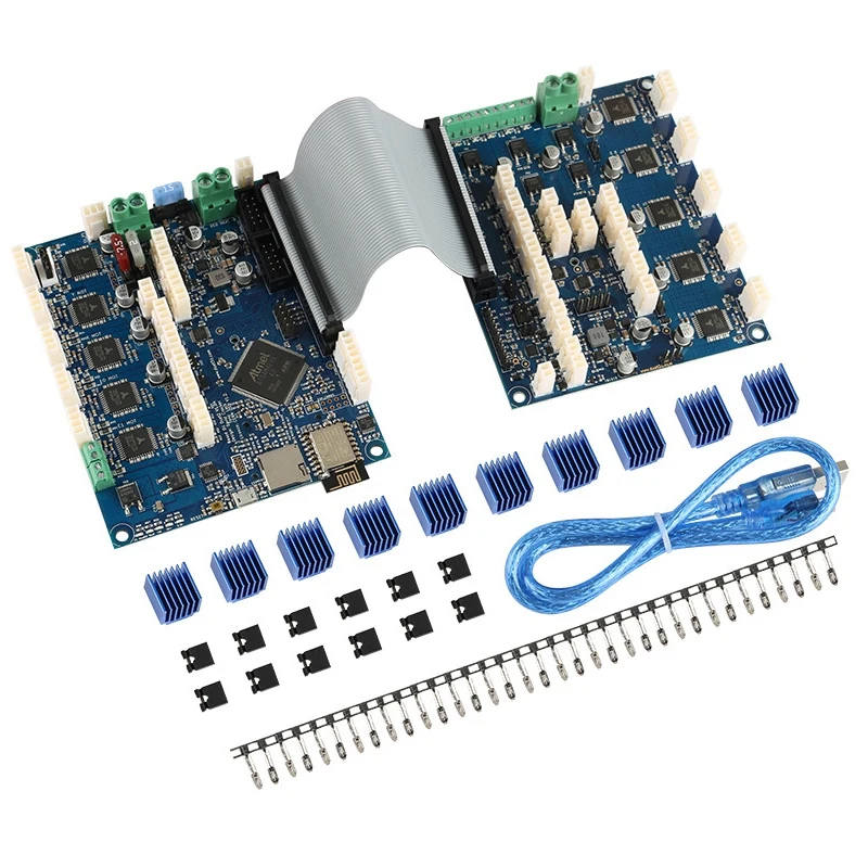 

3D Printer Accessories Duet 2 1.04 Motherboard Control Board + Duet X5 Expansion Board Cnc Engraving Master
