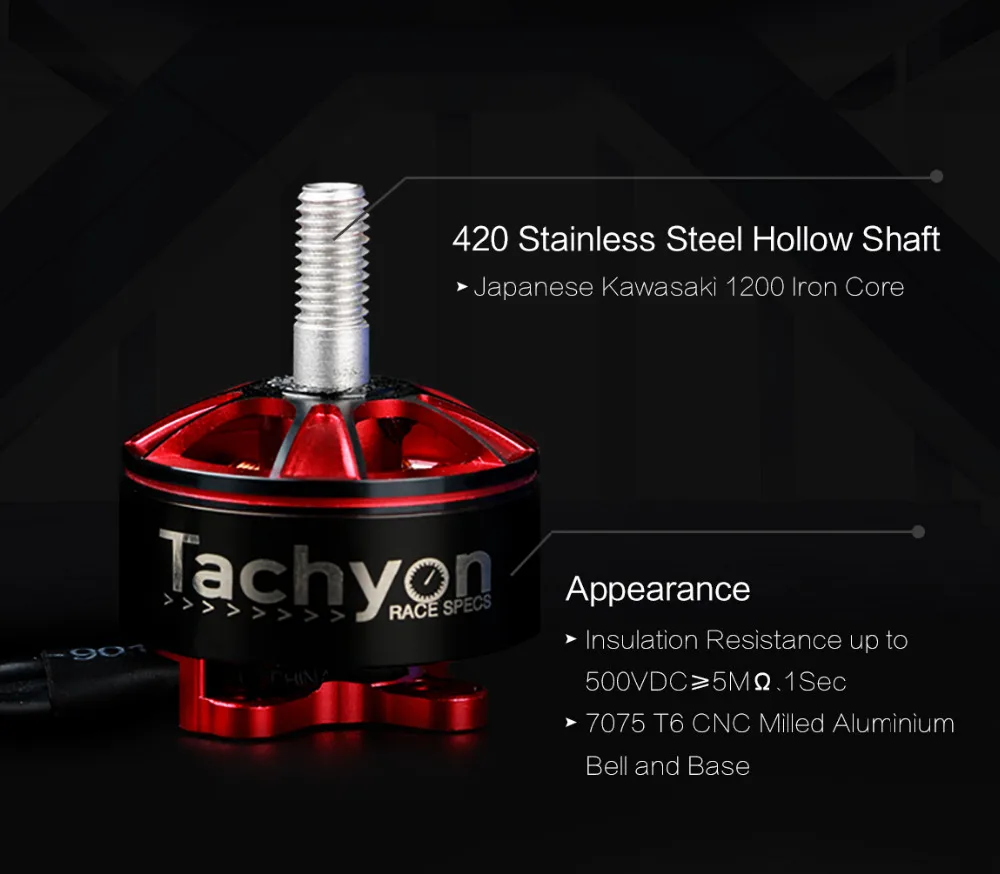 Tachyon T2207 1750KV 2-6S FPV Racing Motor (5)