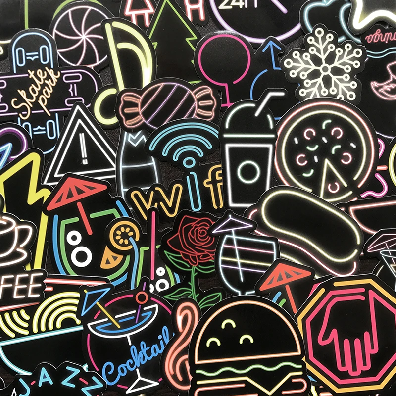 neon light 50pcs A 2