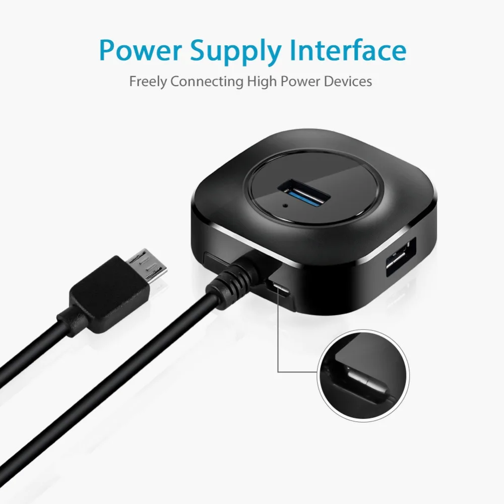 Micro-USB-Hub-3-0-Multi-USB-Splitter-With-Power-Supply-Interface-4-USB-Ports-Adapter (4)