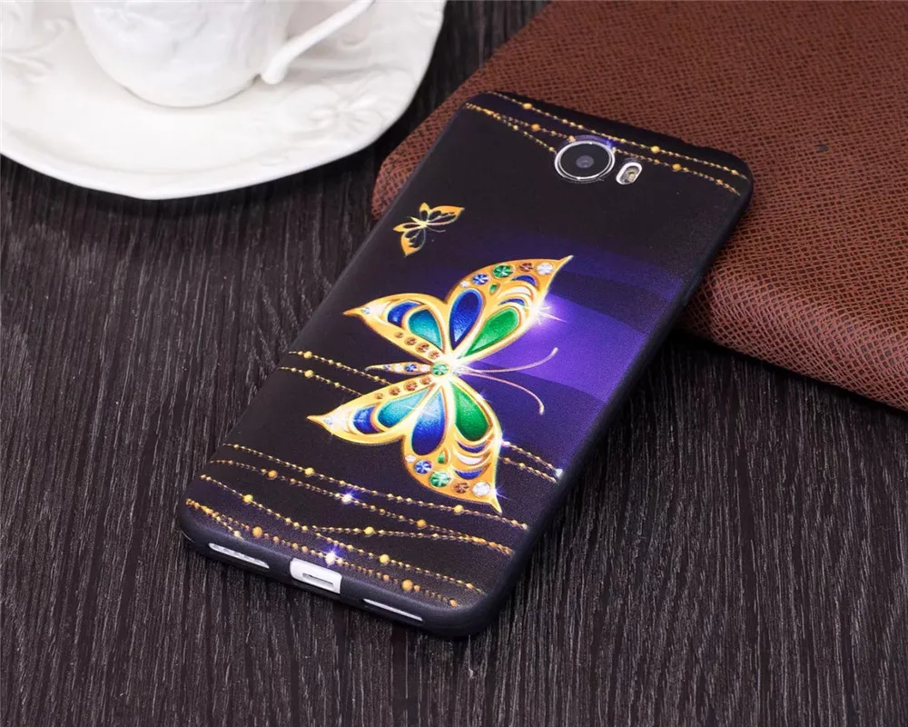 

Soft cover sfor fundas Huawei Y 5ii / Y5 II CUN-U29 CUN-L21 CUN-L01 phone cases Silicone mobile cover for coque huawei Y5 2 case