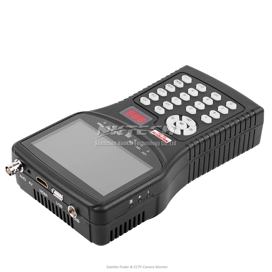 NKTECH HD цифровой спутниковый ТВ сигнал Finder измеритель NK 620 камера видеонаблюдения