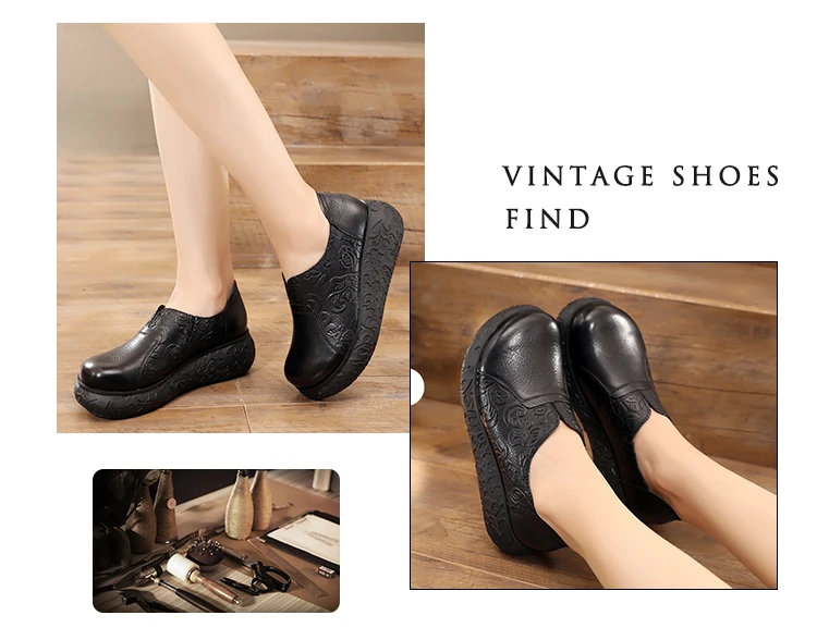 Tastabo/Женская обувь на плоской платформе; обувь ручной работы из натуральной кожи на плоской подошве; мягкая удобная обувь для женщин; женская обувь
