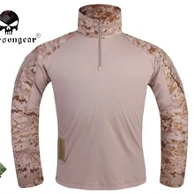 Emersong G3 боевая рубашка охотничий страйкбол тактическая одежда Военная BDU камуфляжная футболка EM8575 AOR1