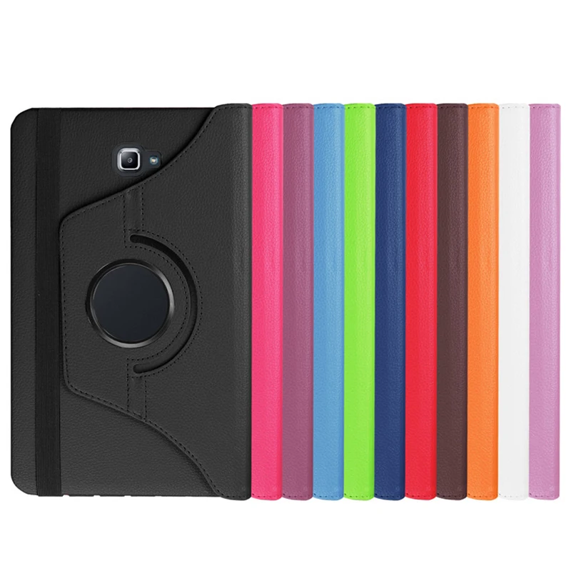 чехол на планшета Samsung Galaxy Tab A 10.1 2016 Для SM T580 T585 Case 360 Градусов Вращающийся Стенд