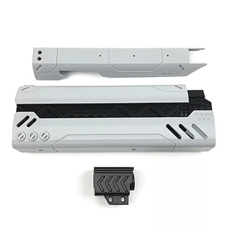 

NFSTRIKE For ML 3D Printing 250mm MOD2 Appearence Modification Kit For Nerf Zombie Strike SlingFire Blaster Modified Part - Grey