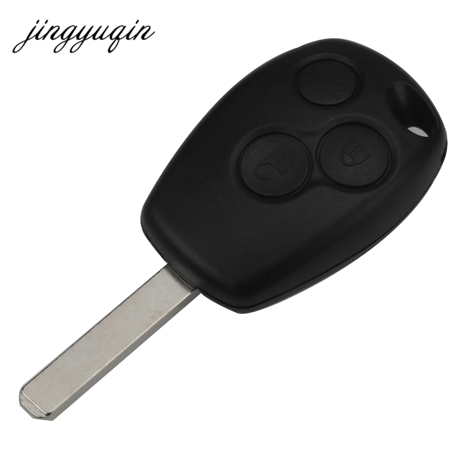 Jingyuqin пульт дистанционного управления автомобильный ключ 2/3 Кнопка 433 МГц PCF7947 чип для Renault/Kangoo II/Clio III Duster модус Twingo DACIA Logan