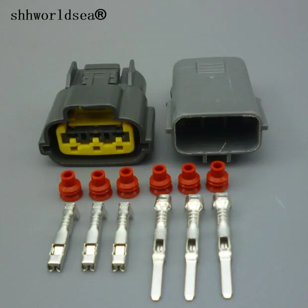 Shhworldsea 3Pin TPS sensor plug автомобильный водонепроницаемый кабельный разъем для Nissan Mazda