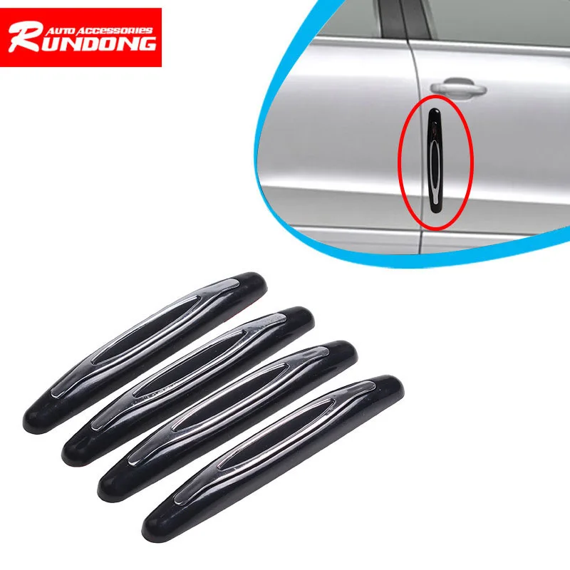 4Pcs/Set Auto Car Door Guard Stickers Side Edge Protection Strip Scratch Protector Anti-collision Strips | Автомобили и мотоциклы