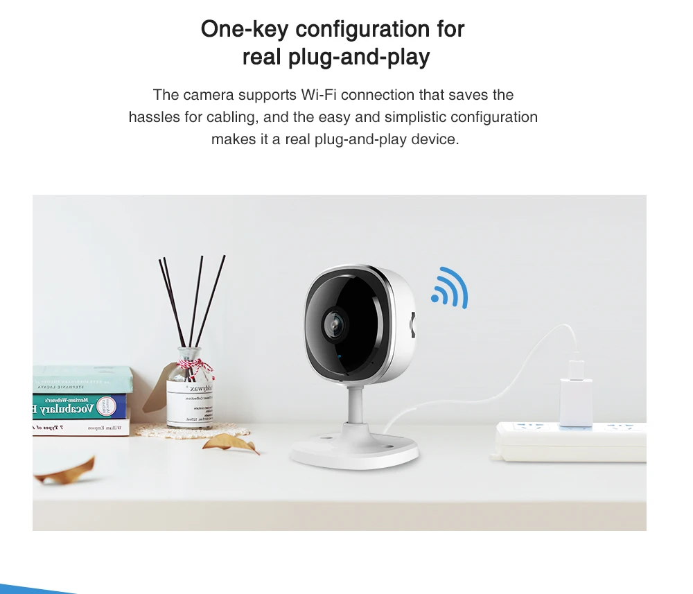 SANNCE HD 1080 P Fisheye ip-камера беспроводной мини WiFi сеть Камара ночного видения IR Cut Home охранная Камера Wi-Fi детский монитор