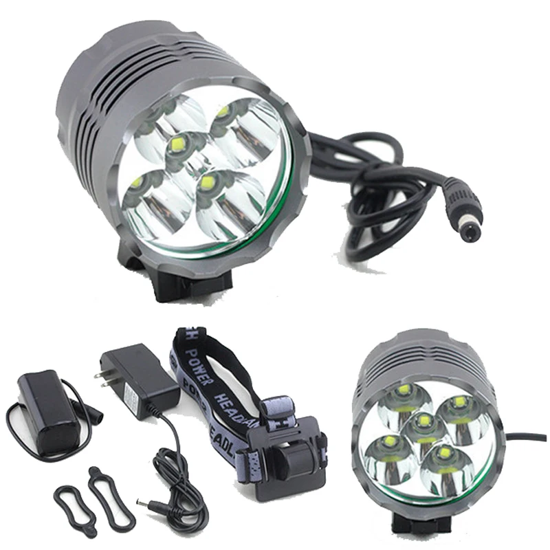 CREE XM-L XML T6 X3 LED MTB Front Bike Bicycle Light Headlamp Headlight Torch