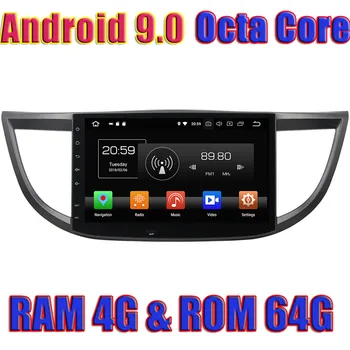 

WANUSUAL 10.1Inch Octa Core Android 9.0 Car Multimedia Player For Honda CRV 2012 2013 2014 2015 GPS Navigation NO DVD Double Din