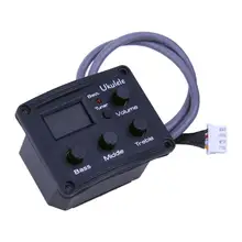 3-Band EQ Guitarras Tuner eléctrico sintonizador metrónomo micrófono incorporado con función de recogida para Guitarras cromática Bass Violines Ukuleles nuevo
