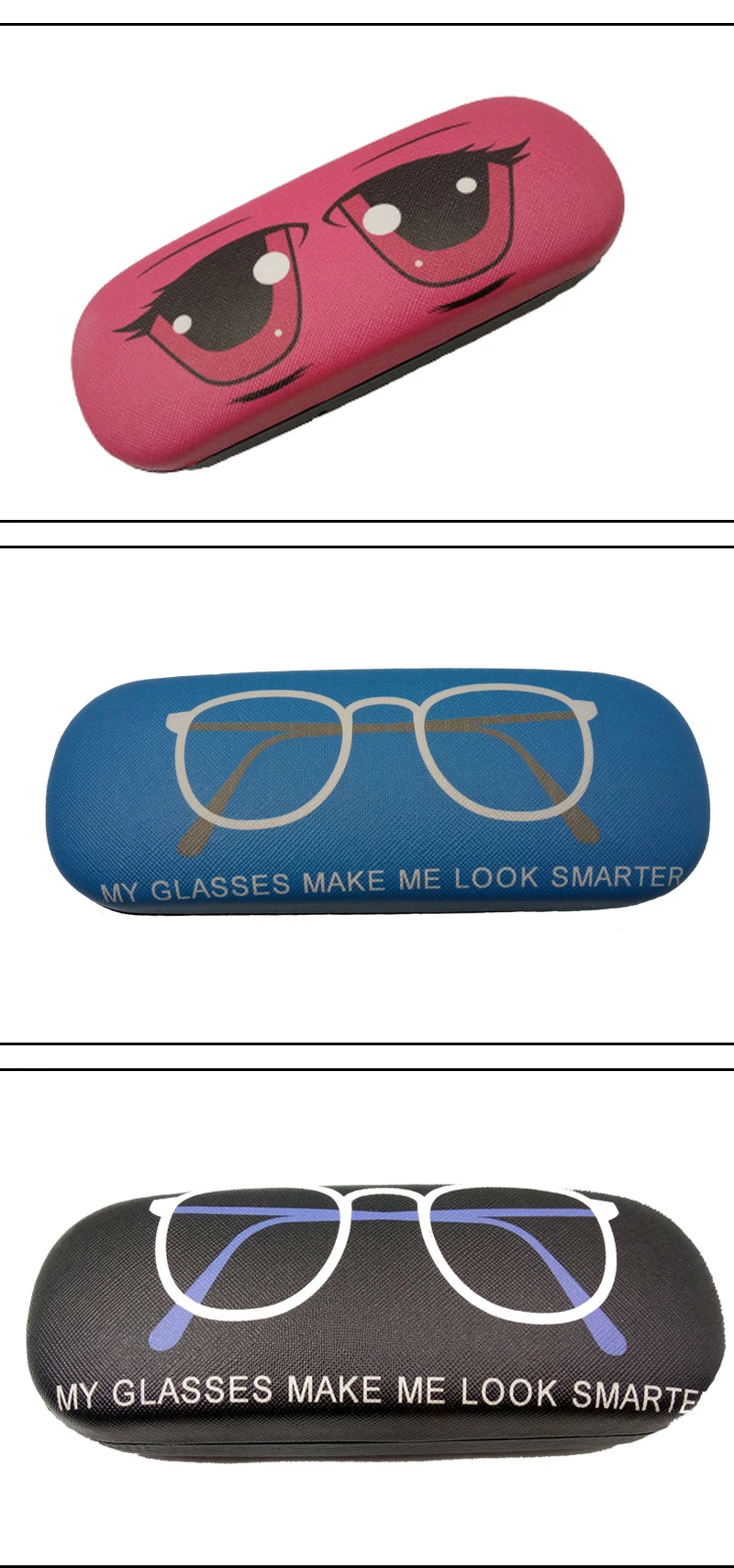 OLOEY Новое поступление солнцезащитные очки с героями мультфильмов коробка PU Жесткий студенческий близорукость очки коробка подарок