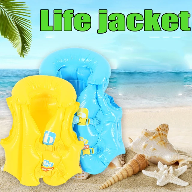 Children Inflatable Life Jacket, Inflatable Swim Jacket