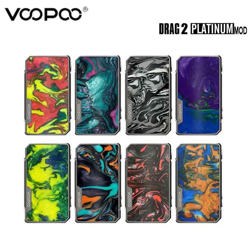 

New Voopoo Drag 2 Platinum 177W Box MOD Vape Electronic Cigarette Vaporizer Support Uforce T2 SubOhm Tank VS Drag Mini Platinum