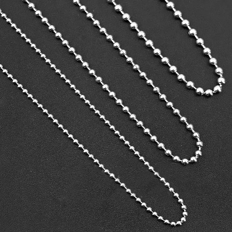 

1.5mm 2.0mm Stainless Steel Silver tone Twist Chain Necklace with Lobster Clasp Fashion Men Women Chain Keychain Accessories