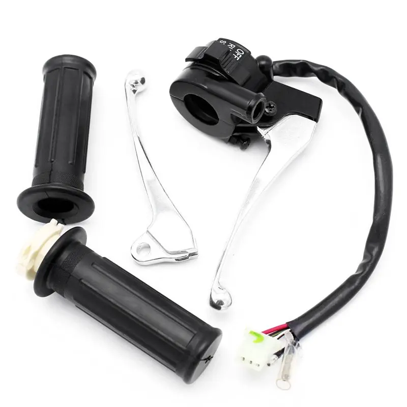 Throttle Housing Start Switch Handlebar Twist Grip For Yamaha Pw50 Peewee |