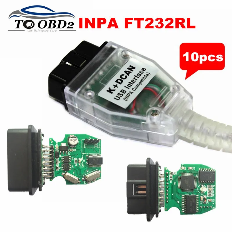 Prix pour 10 pcs/Lot DHL Livraison FTDI FT232RL Super INPA K + DCAN K PEUT Pour BMW INPA Voiture Diagnostic Interface Professionnel OBD2 USB INPA Pour BMW Prix pour 10 pcs/Lot DHL Livraison FTDI FT232RL Super INPA K + DCAN K PEUT Pour BMW INPA Voiture Diagnostic Interface Professionnel OBD2 USB INPA Pour BMW