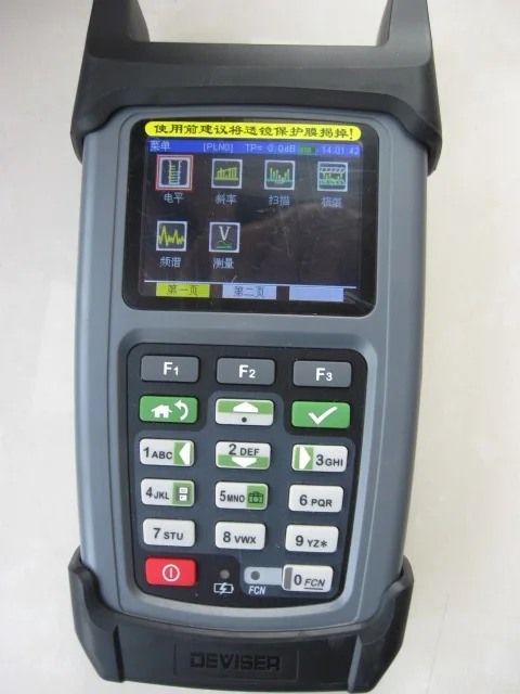 

DS2100A cable digital TV field strength meter digital field strength tester DS2000A/B error rate tester