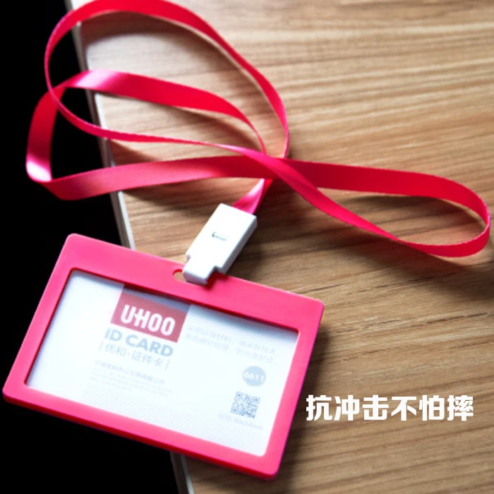 Конфеты Цвета ID Card Holder имя тега landyard выставка карты Бизнес pp значок держатель