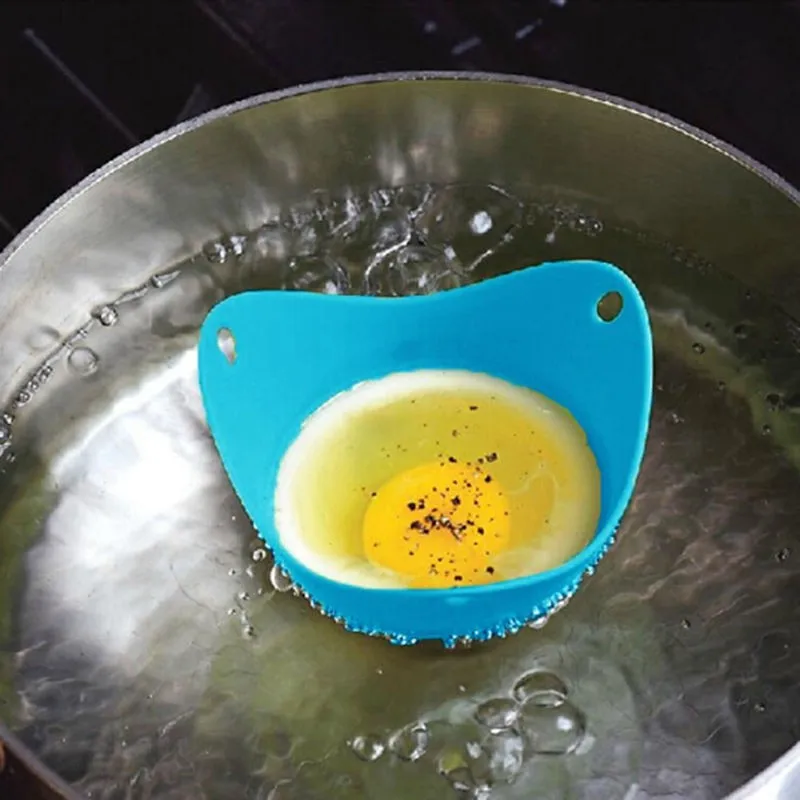Силиконовый яичный Браконьер повара Poach Pouch инструмент кухонной посуды ложка для выпечки#014