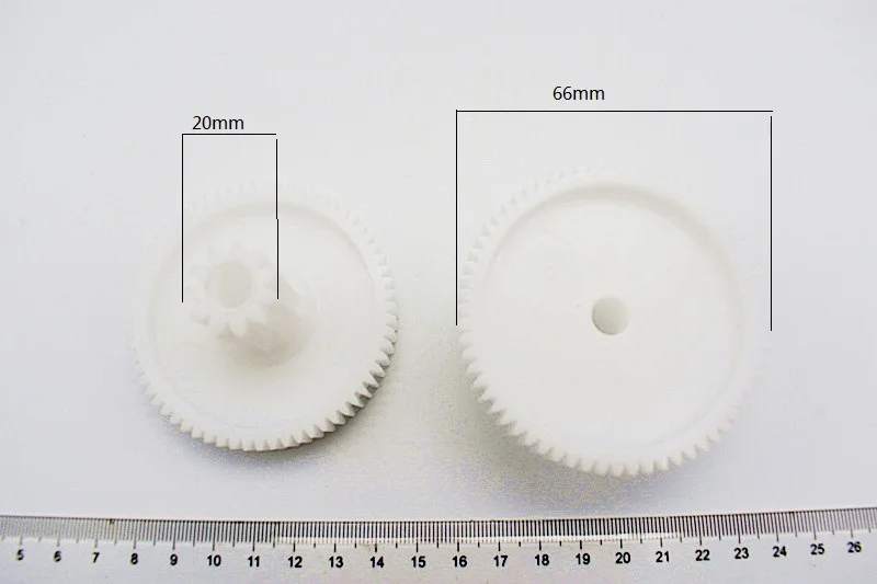 2 шт./лот части мясорубки пластиковые шестерни 15 Шестерня бытовая электрическая мясорубка часть