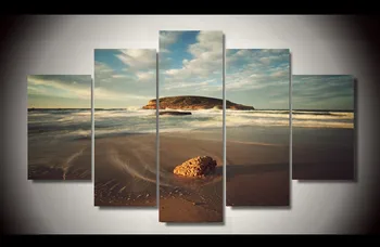 

2015 New 3 Panel Modern Painting Home Sea View Decorative Art Picture Paint on Canvas Prints picture The lake charming scenery