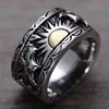 Anillo de plata de ley S925, tótem solar, Thai ► Foto 1/5