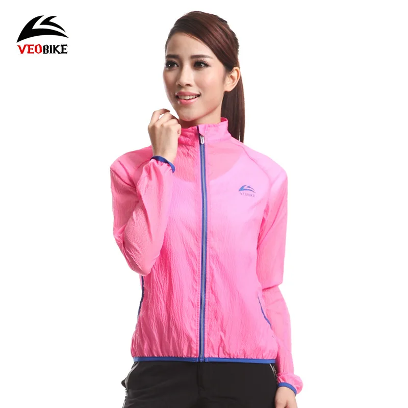 Buy VEOBIKE Women Cycling Raincoat WindProof Waterproof Jacket MTB Outdoor