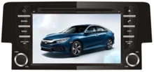 Car DVD GPS radio Navigation for Honda Civic 2016 with Bluetooth Ipod 3G mirror link 1080P