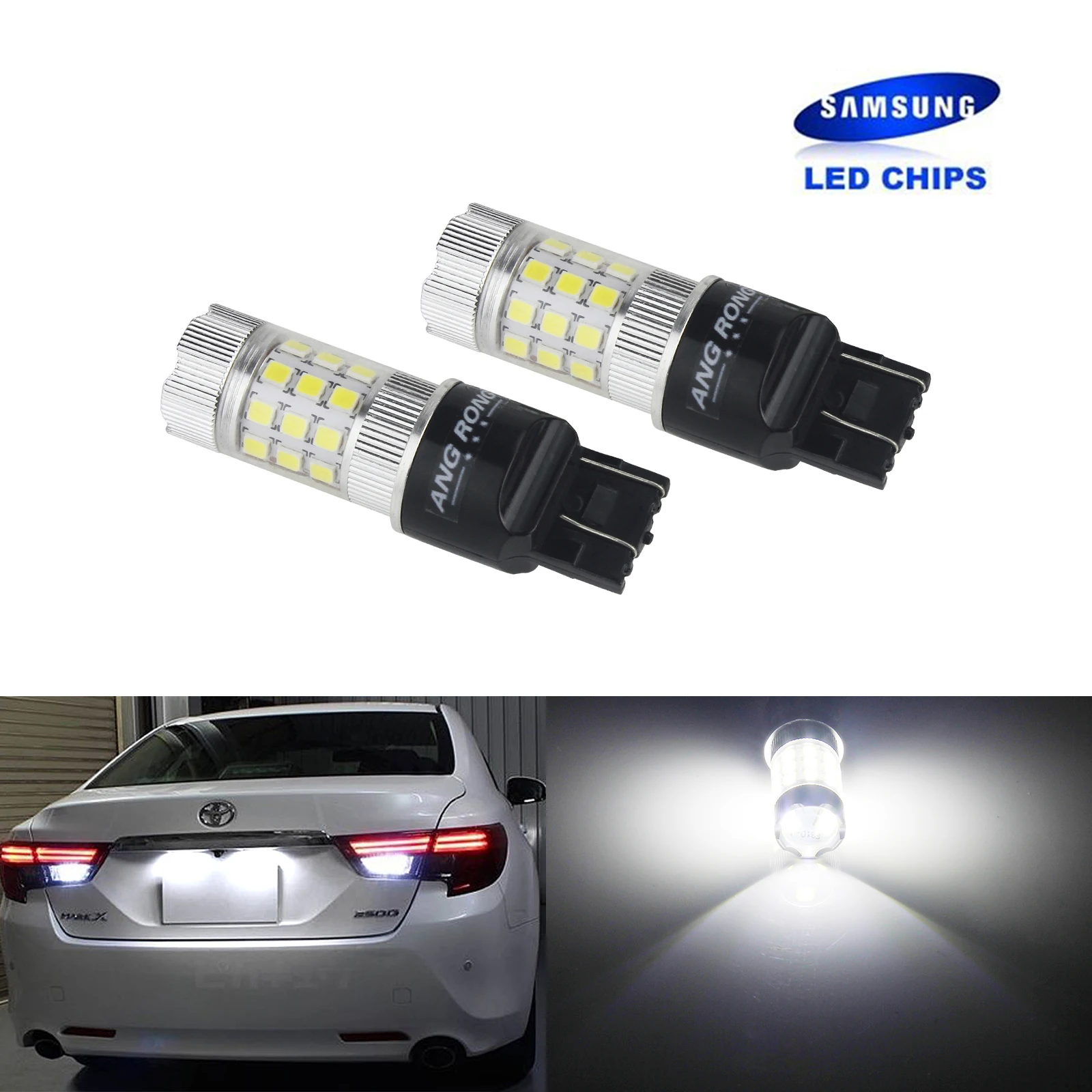 7440 7443 W21//5W W21W White LED Bulb Tail Stop Brake Reverse Light Vauxhall Opel
