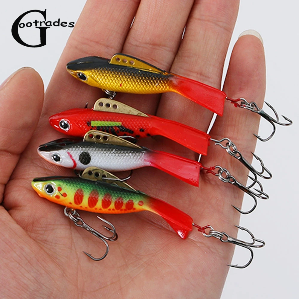 1PC Ice Fishing Lures Winter Artificial Bait Hard Lure Balancer for