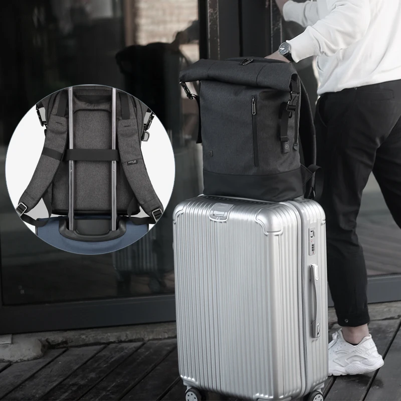 Мужской водонепроницаемый рюкзак для ноутбука 15 6 дюйма с USB портом|travel backpack|laptop