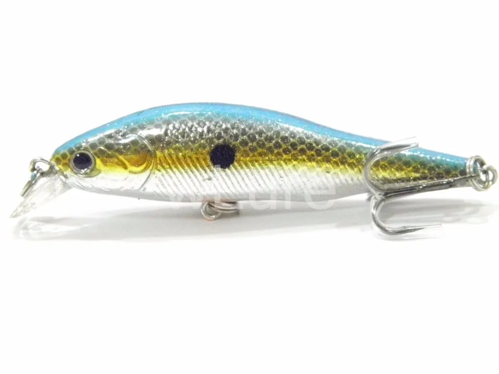 WLure 8,5 см 9,7 г Средний Размеры хорошо подходит для пресной воды рыболовные 3D жесткий глаза медленно получить Twitch#6 HookMinnow рыболовные приманки M597
