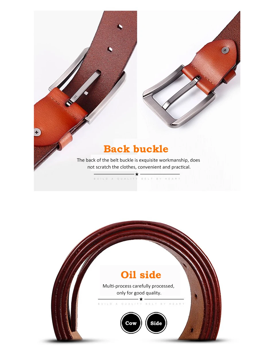 (3)Catelles strap male genuine leather belt for men belts 150cm Designer Black belt High quality Famous Luxury Brand Mens Long belts