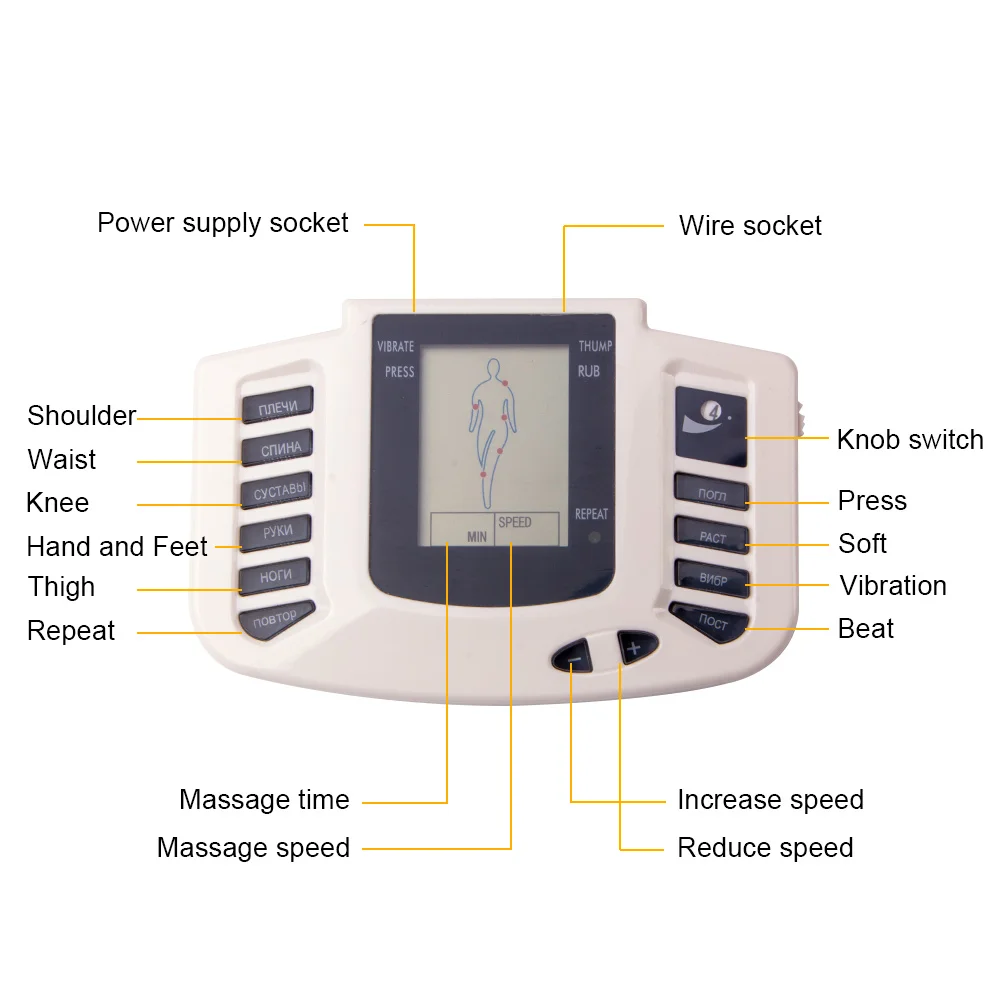 New-Russian-button-Electrical-Muscle-Stimulator-Body-Relax-Muscle-Massager-Pulse-Tens-Acupuncture-Therapy-Slipper-8